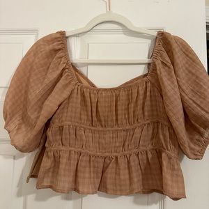 Final Touch baby doll top